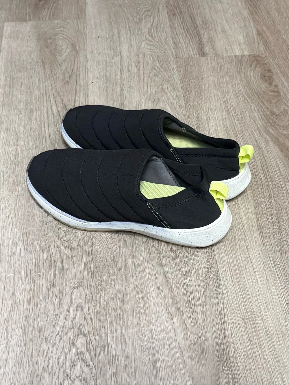 Dr. Scholl's Black Quilted Slip-On Sneakers